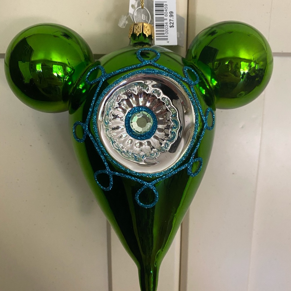 Disney ornament green